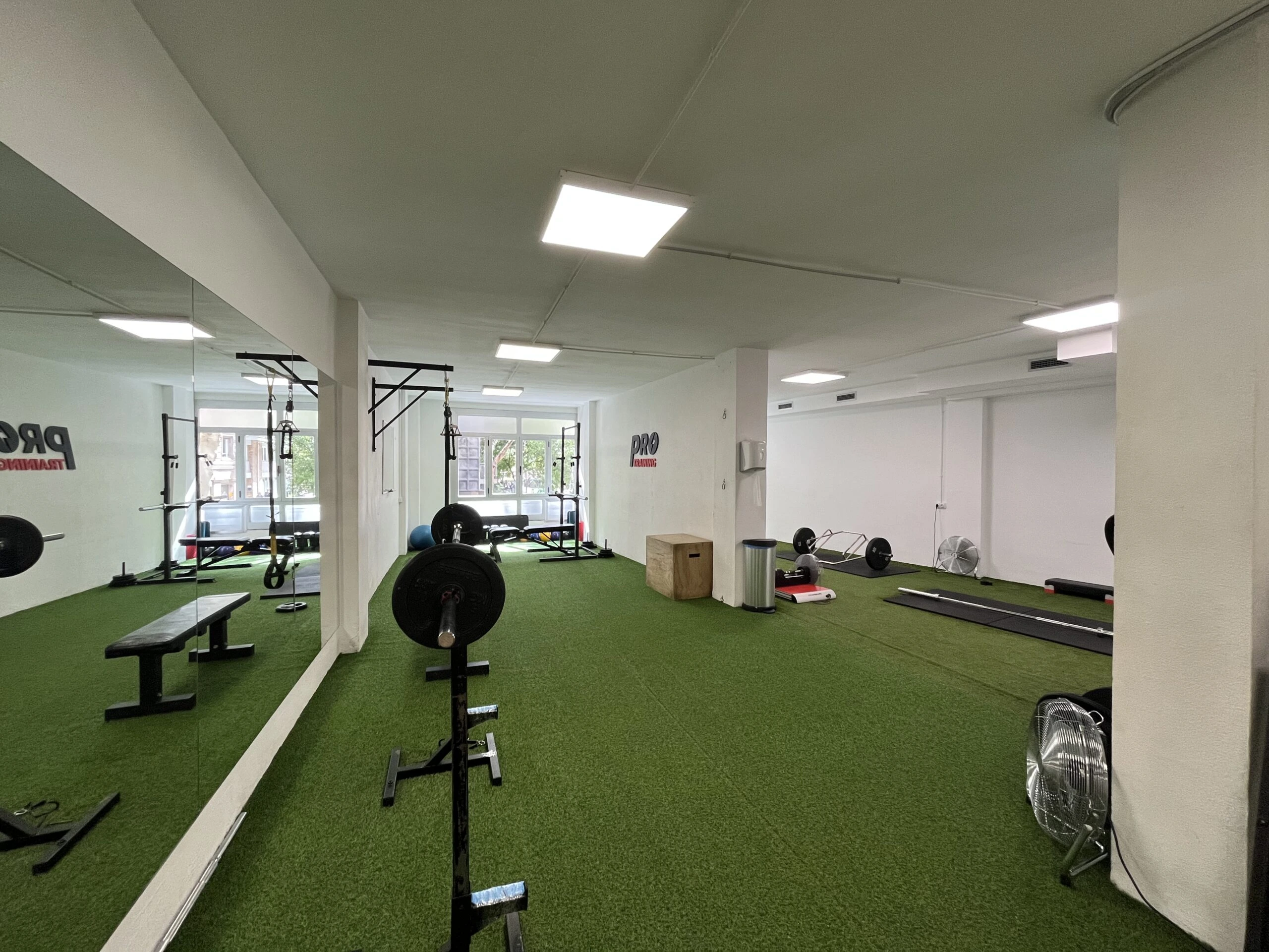 Espacio para entrenar